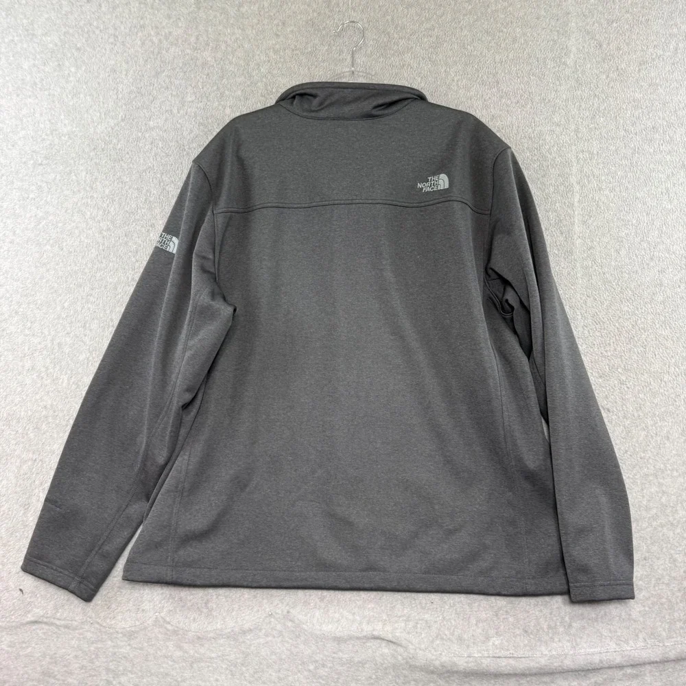The North Face Windwall Jacket Mens XXL Grey Salesforce Full Zip Softshell